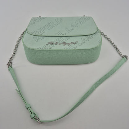Shoulderbag K/Pebble Suede mint