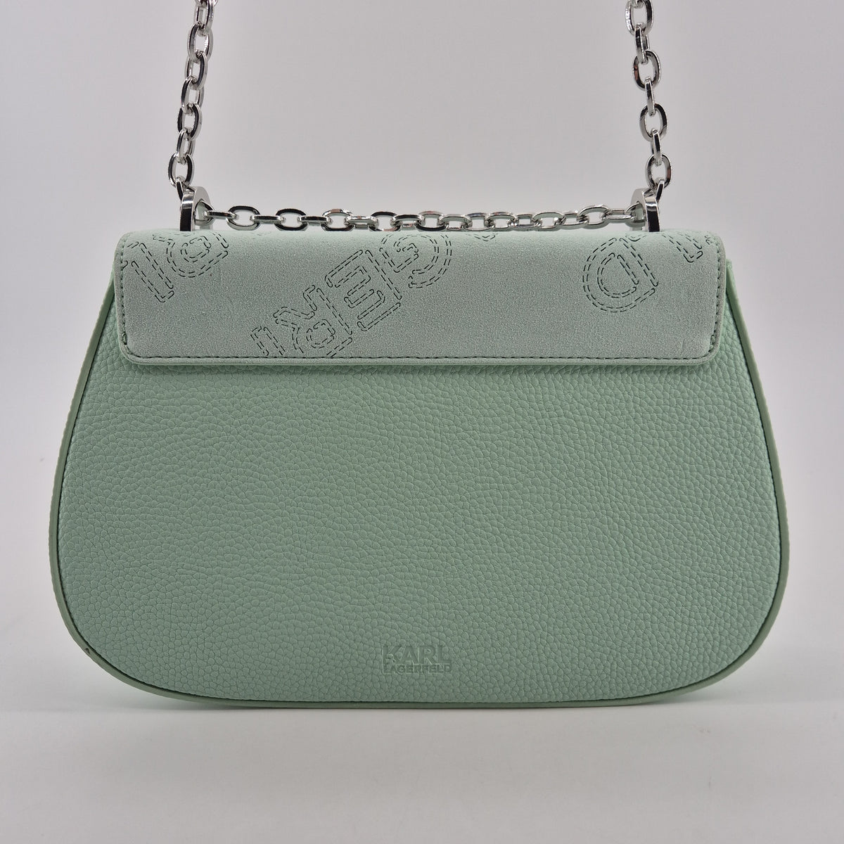 Shoulderbag K/Pebble Suede mint