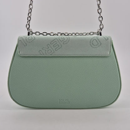 Shoulderbag K/Pebble Suede mint