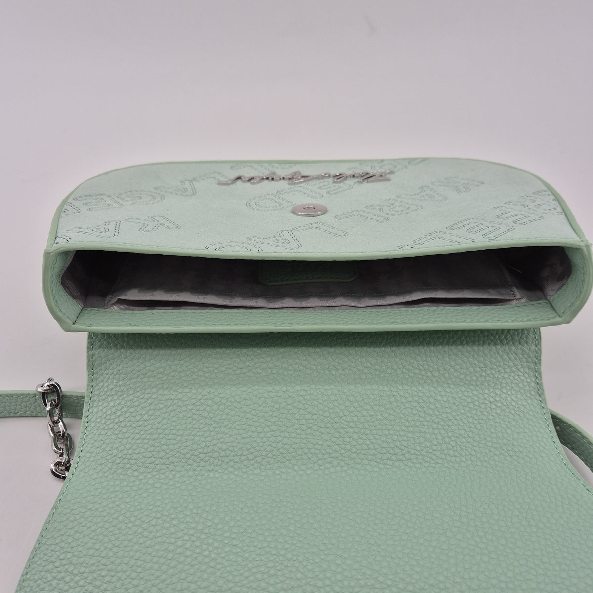 Shoulderbag K/Pebble Suede mint
