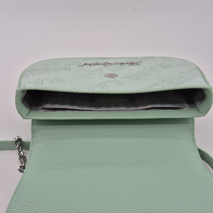 Shoulderbag K/Pebble Suede mint