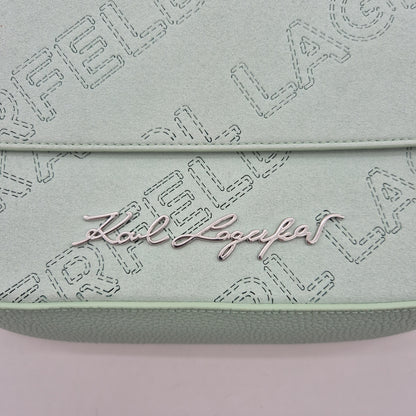 Shoulderbag K/Pebble Suede mint