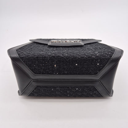 Top Handle Crossbody K/Arrow Boucle black