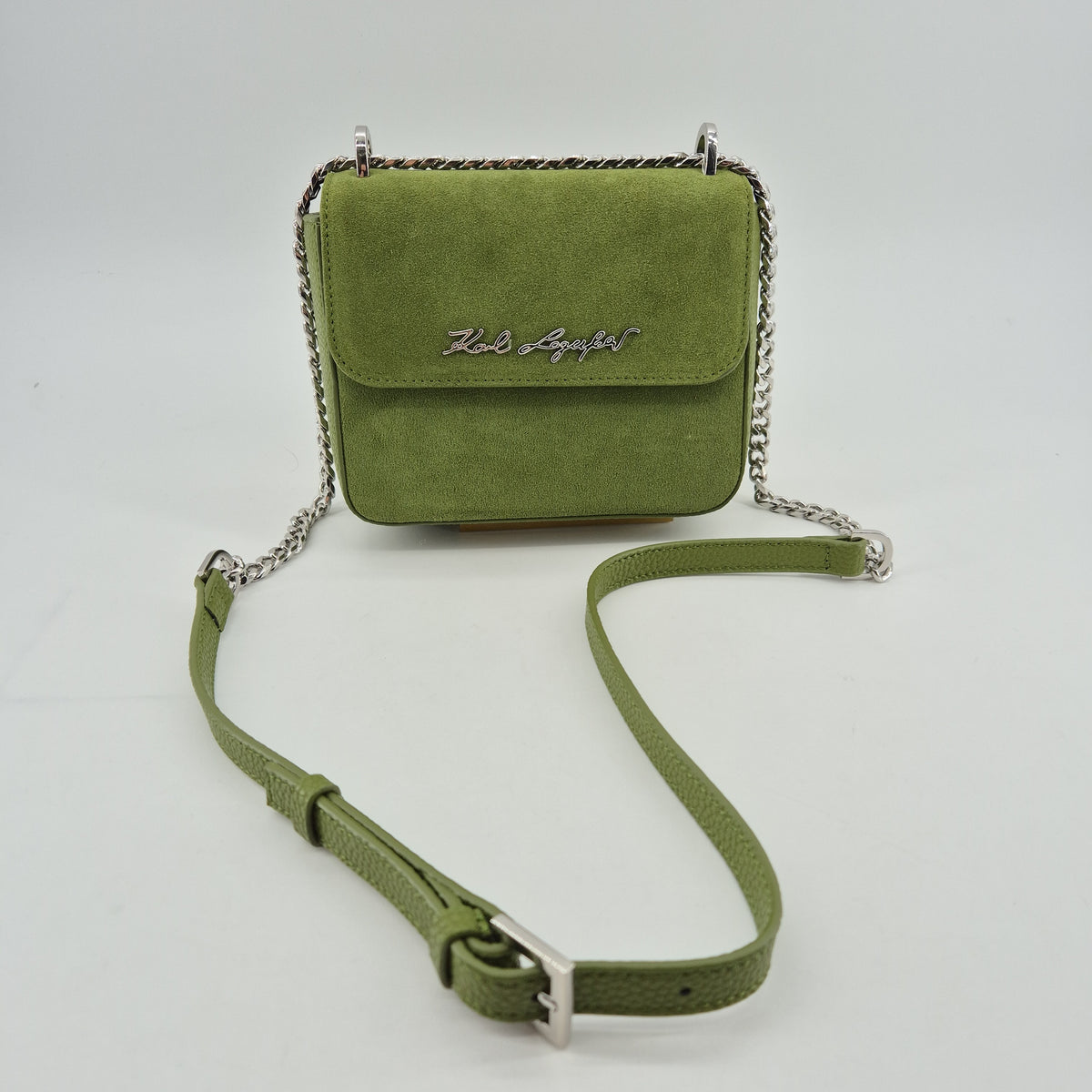 Crossbody K/Pebble Suede olive