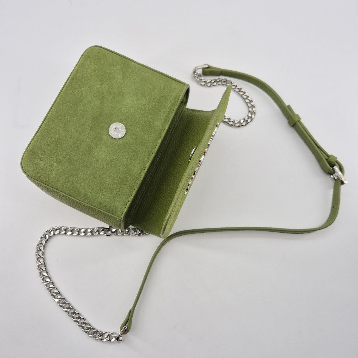 Crossbody K/Pebble Suede olive