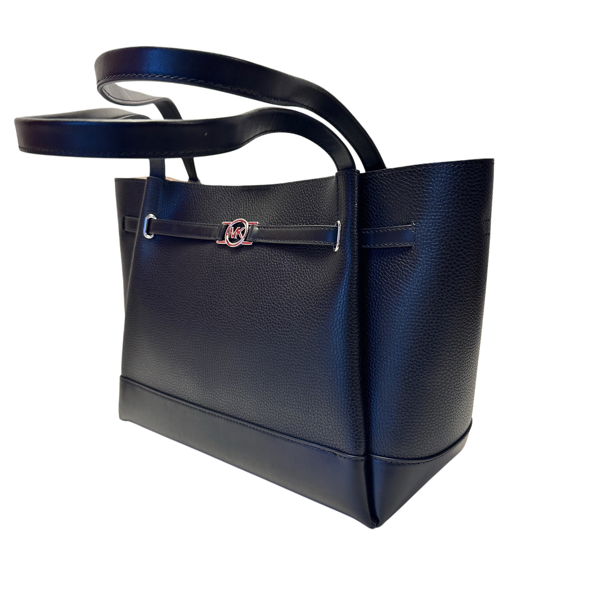 Reed - Large Belted Tote - Black