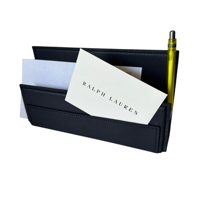 Brennan Letter Rack - Navy