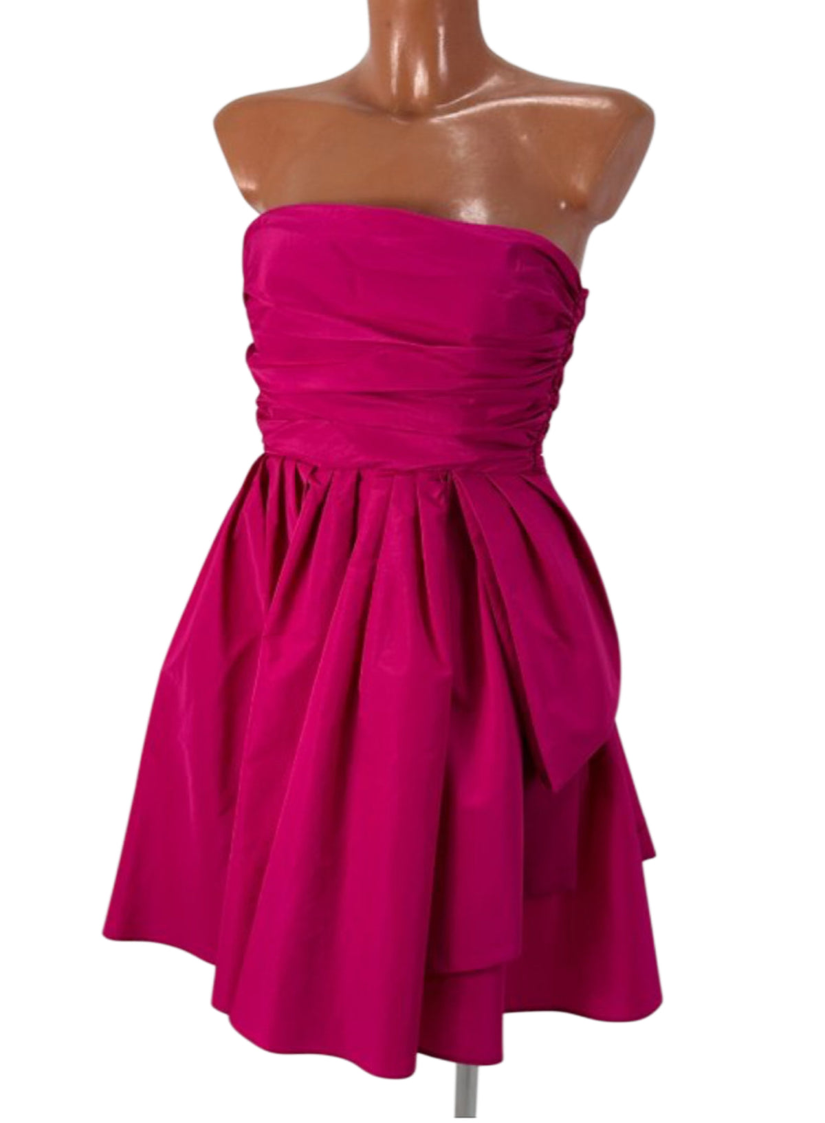 Fiamma Corset Dress - Magenta - S