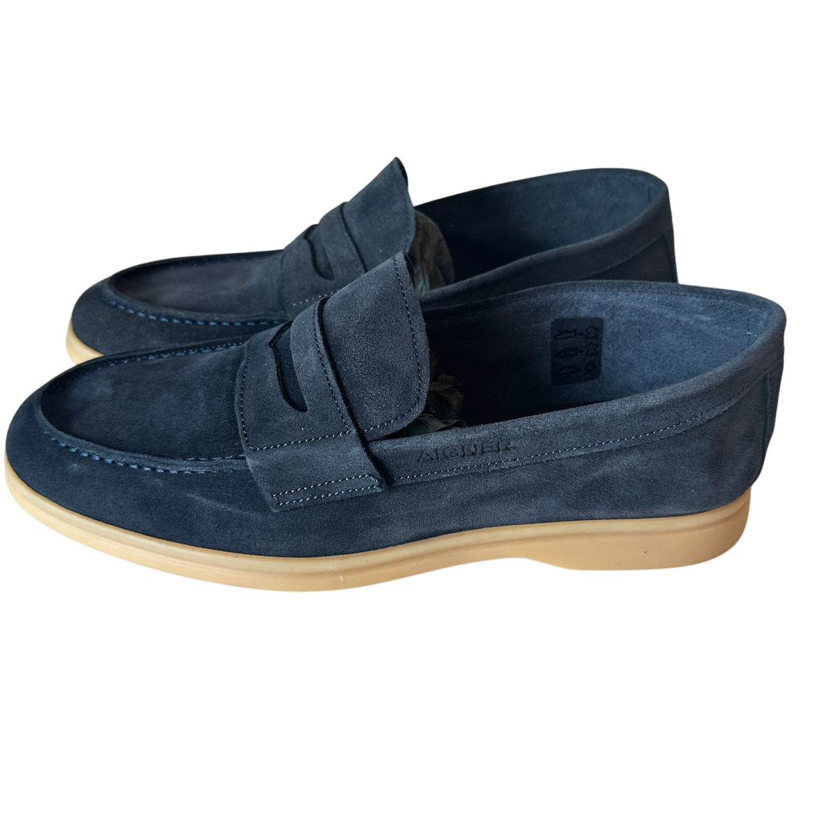 Slipper Roy - Blue Suede - EU 41