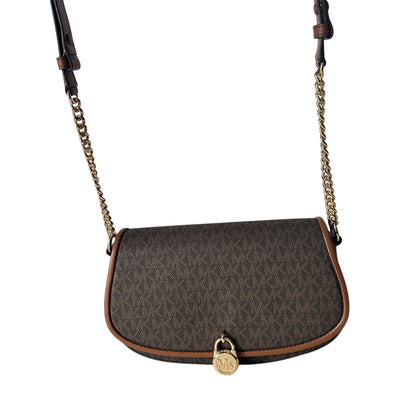 Mila Sling Messenger - Monogram - Brown
