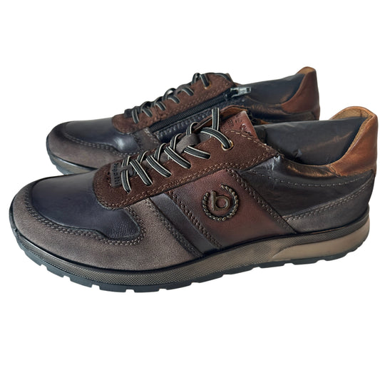 Hand-Finished Sneakers - Brown Dark Grey - EU 44
