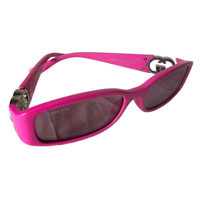 Sunglasses with GG Logo - Pink