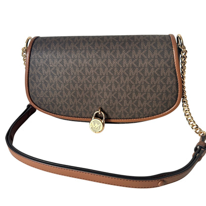 Mila Sling Messenger - Monogram - Brown