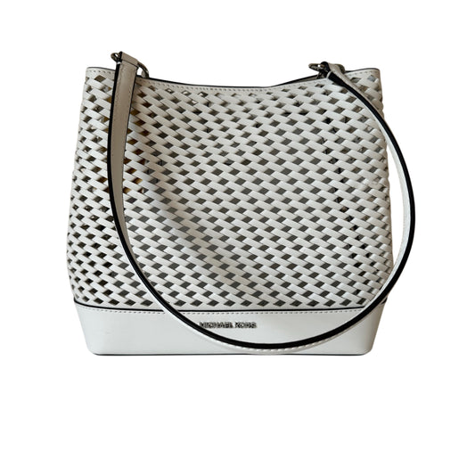 Pratt Medium Bucket Shoulder Bag - Optic White