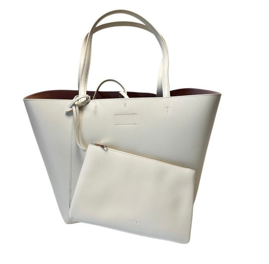 Mia Diva Shopper Bag - White