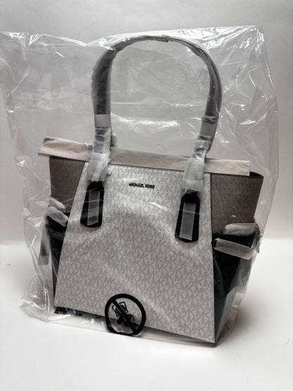 Voyager Large Tote - Optic White Multi