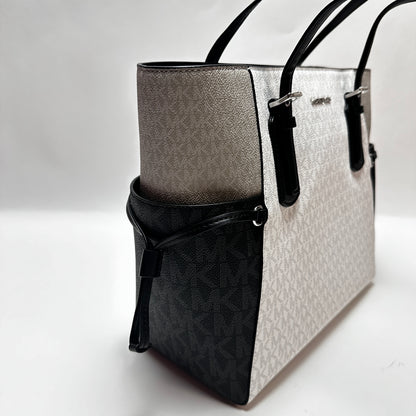 Voyager Large Tote - Optic White Multi