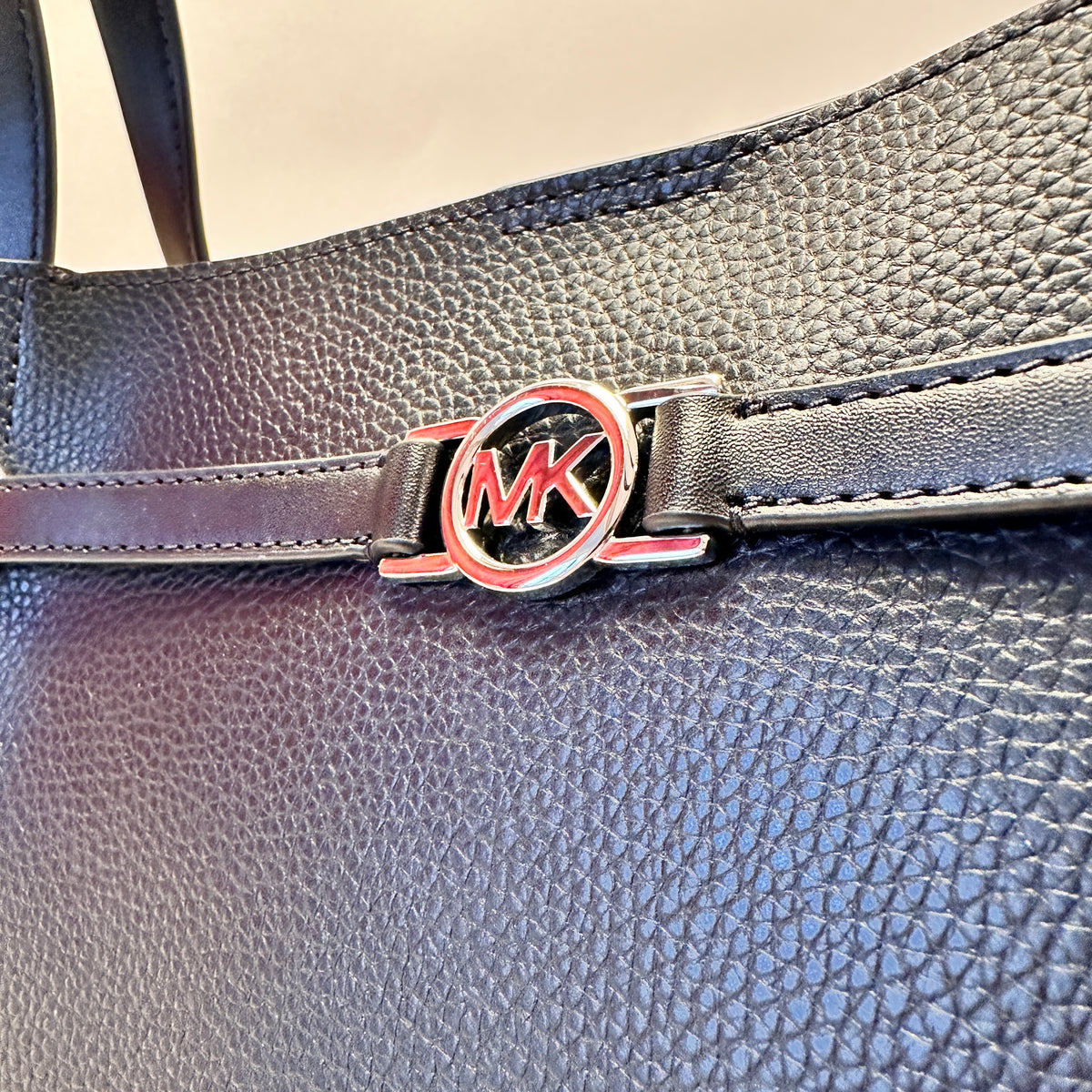 Reed - Large Belted Tote - Black