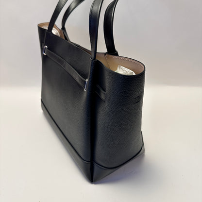 Reed - Large Belted Tote - Black