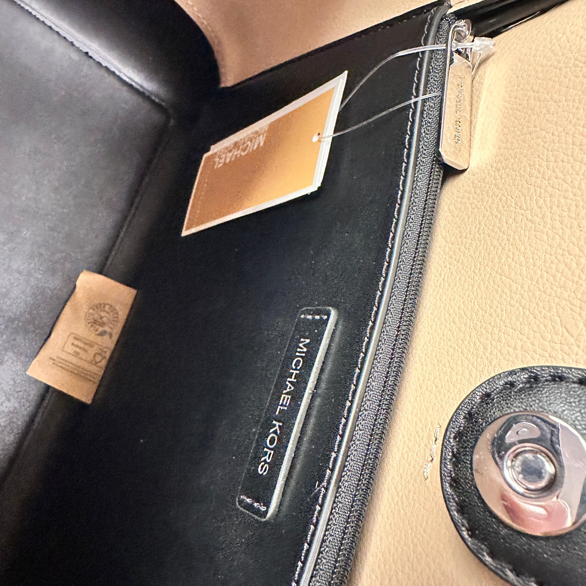 Reed - Large Belted Tote - Black