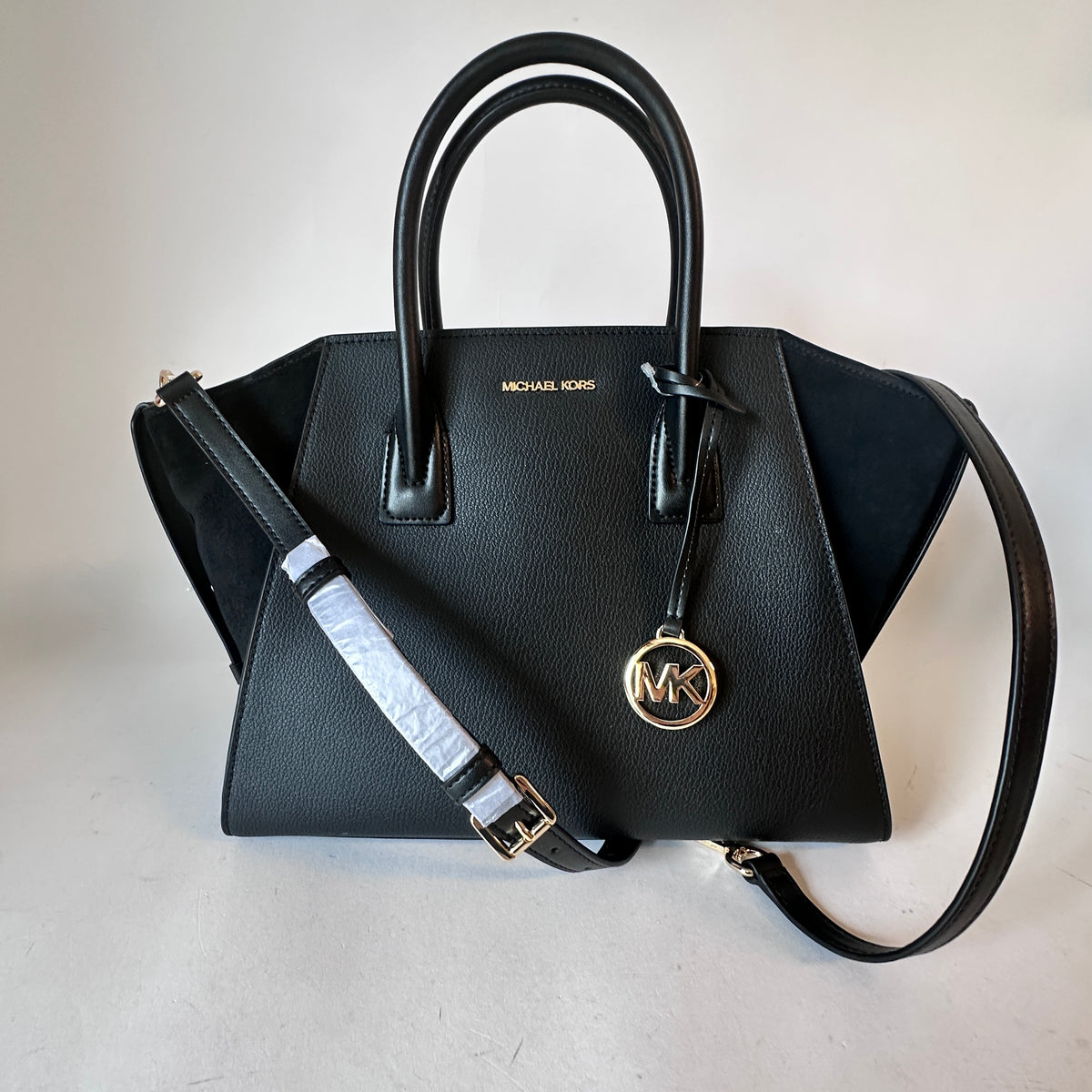 Avril Large Satchel - Black