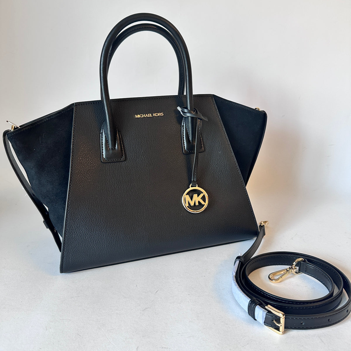 Avril Large Satchel - Black