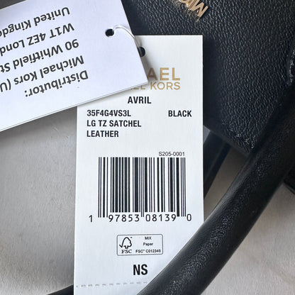 Avril Large Satchel - Black