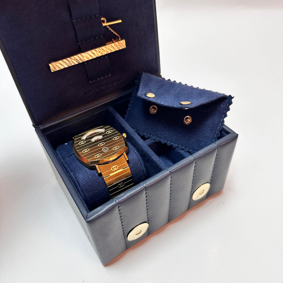 Cooper Watch Cuff Case - Navy