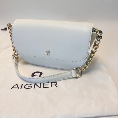 Camilla Crossbody Bag - White/Gold