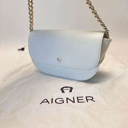 Camilla Crossbody Bag - White/Gold