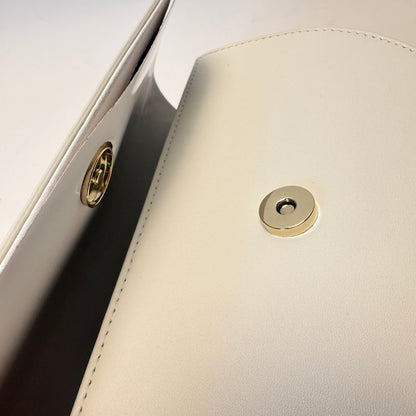 Camilla Crossbody Bag - White/Gold