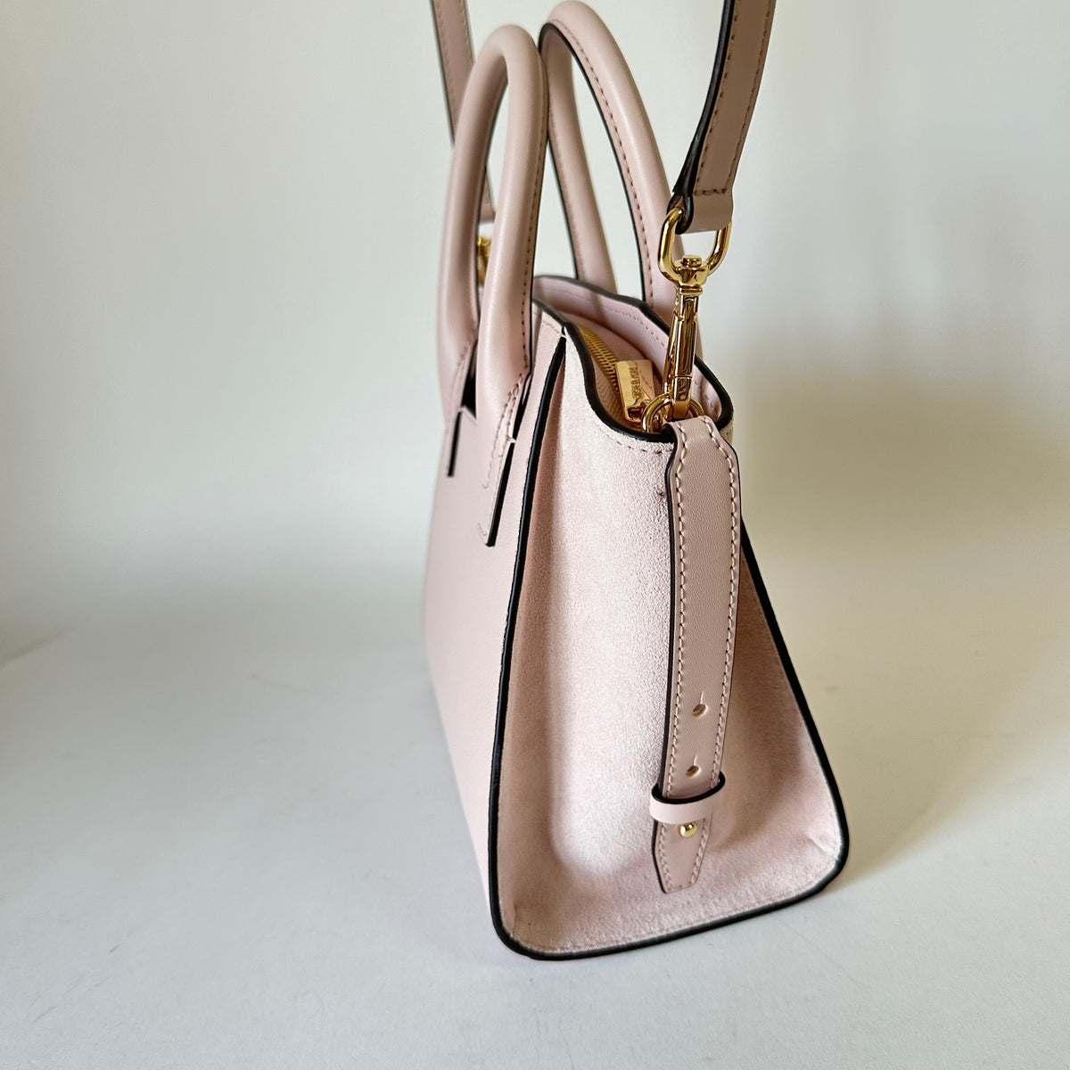Avril Mini Satchel - Powder Blush