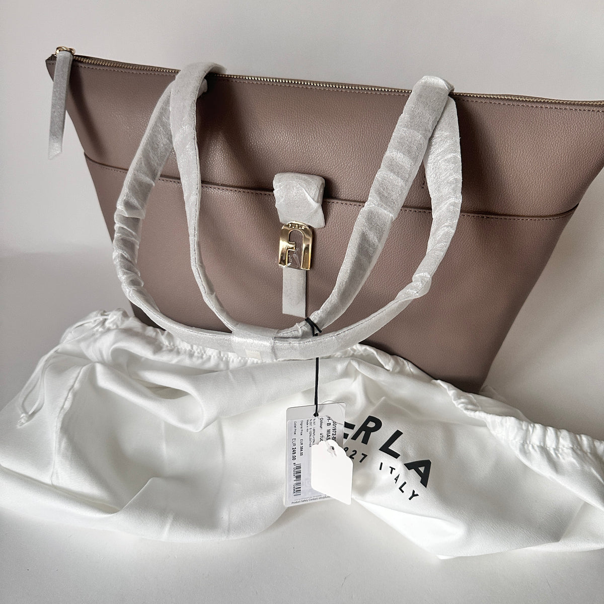 Mia Sofia Large Tote - Stucco