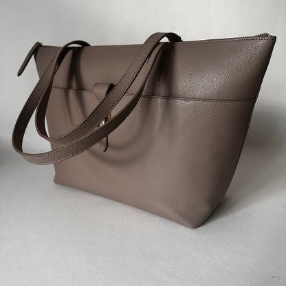 Mia Sofia Large Tote - Stucco