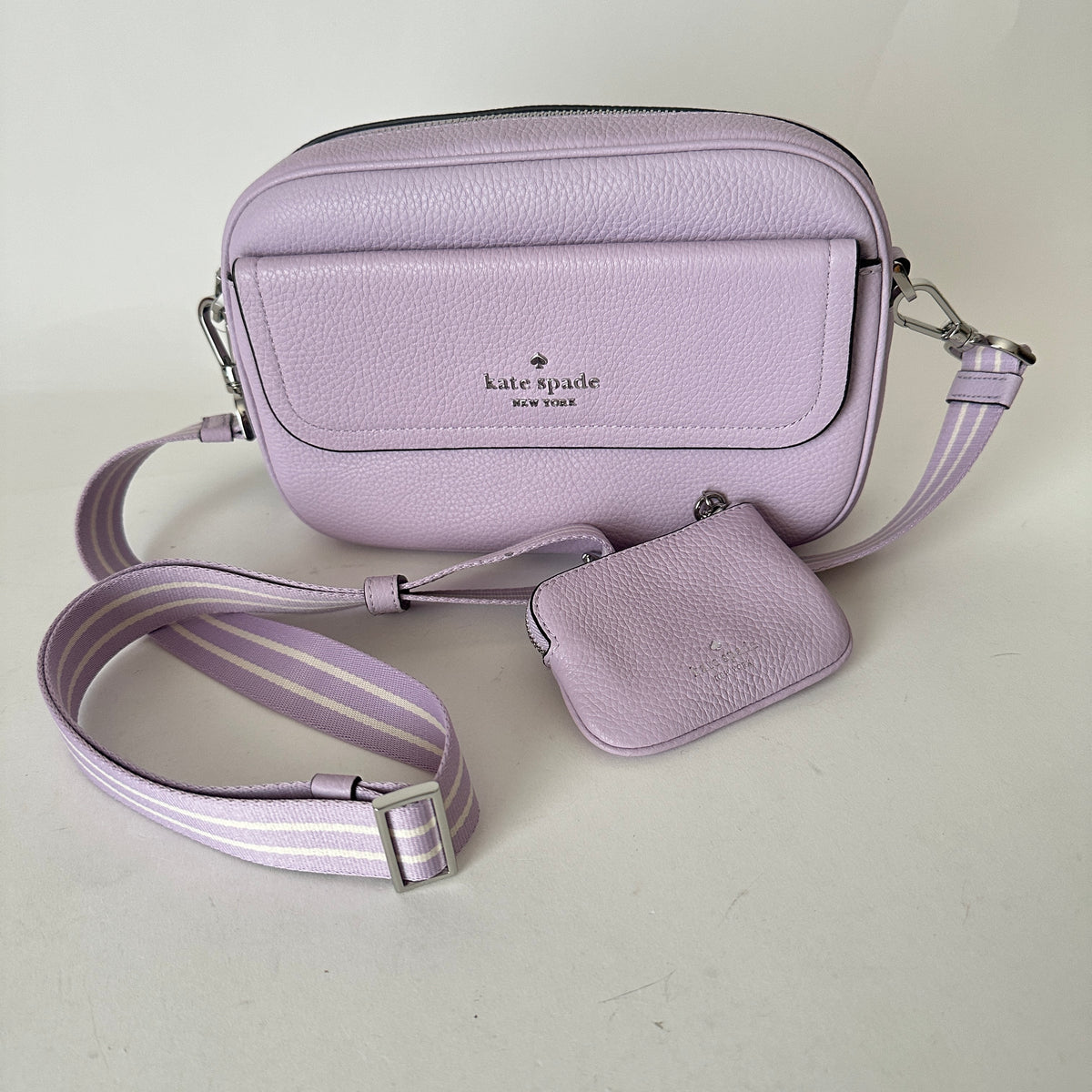 Rosie Flap Camera Bag violet