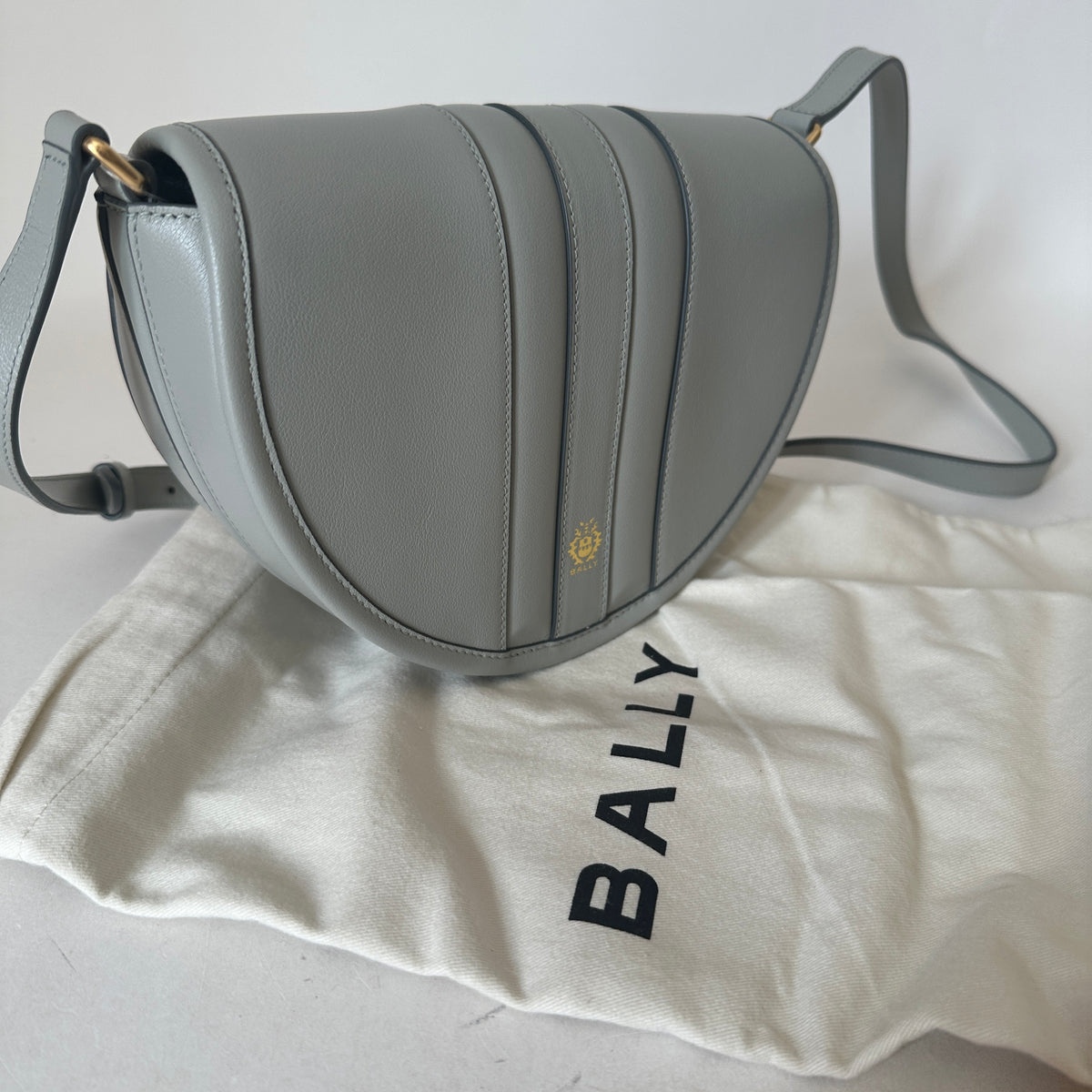 Sign Messenger Bag - Light Gray