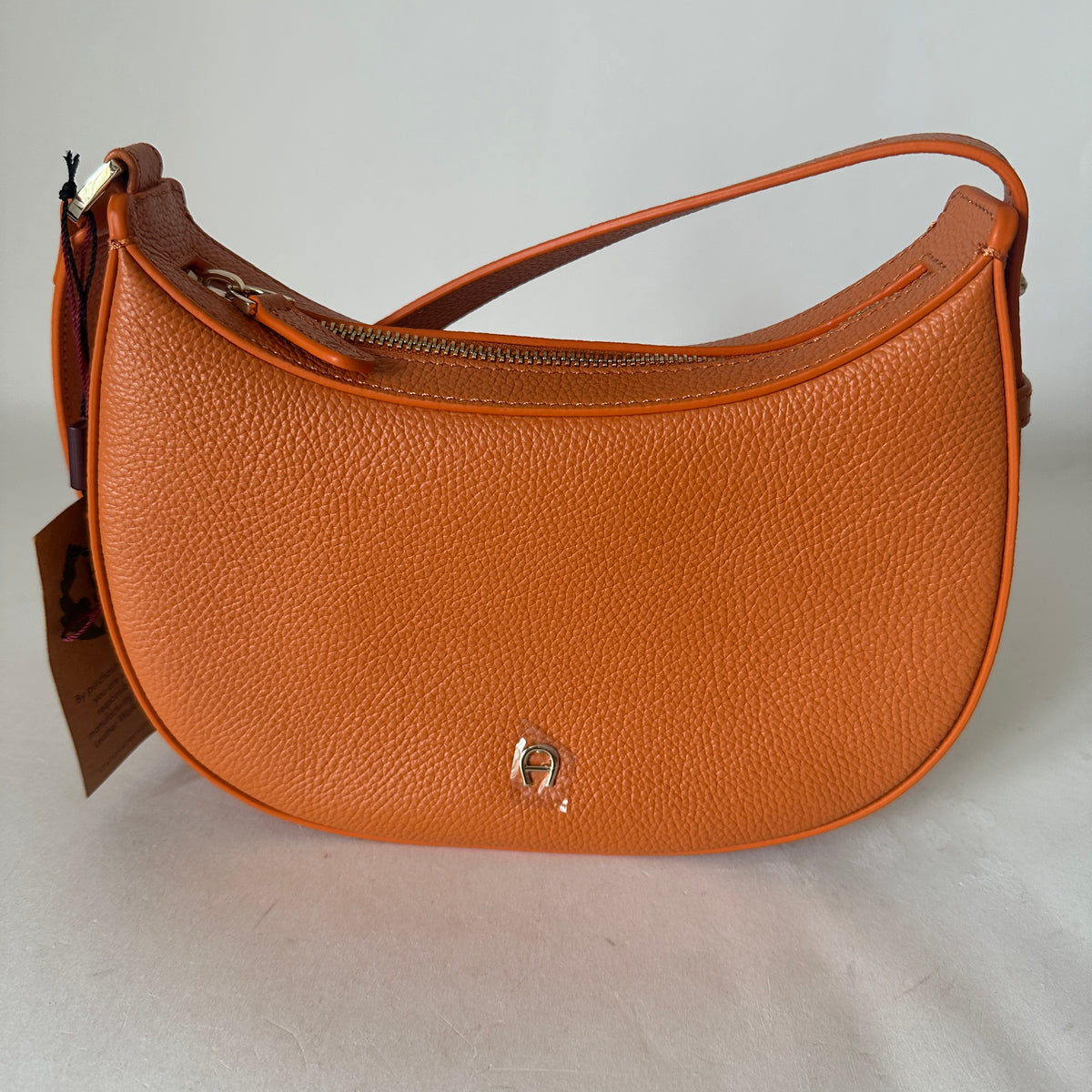 Hobo Crossbody Bag - Orange