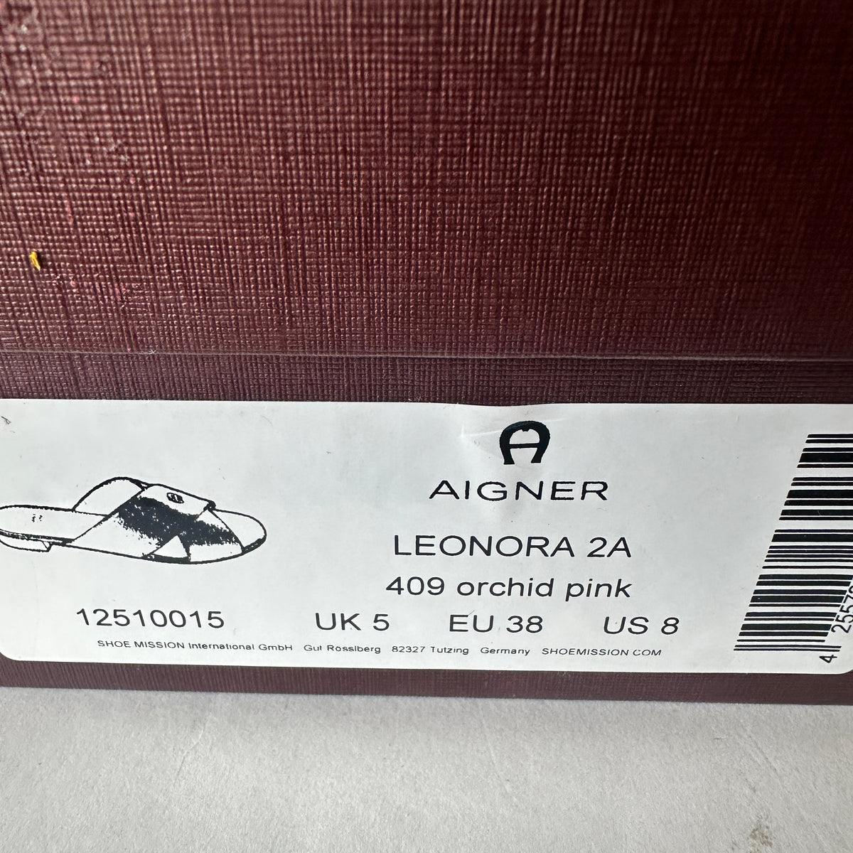 Leonora Flat Sandals - Orchid Pink - EU 38