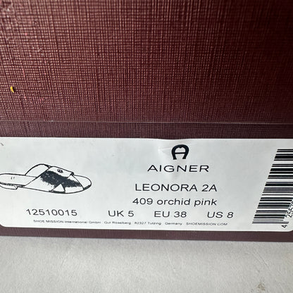 Leonora Flat Sandals - Orchid Pink - EU 38