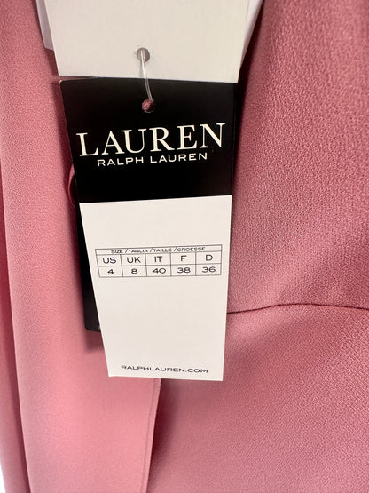 Cocktail Dress with Cape - Rose Mauve - S