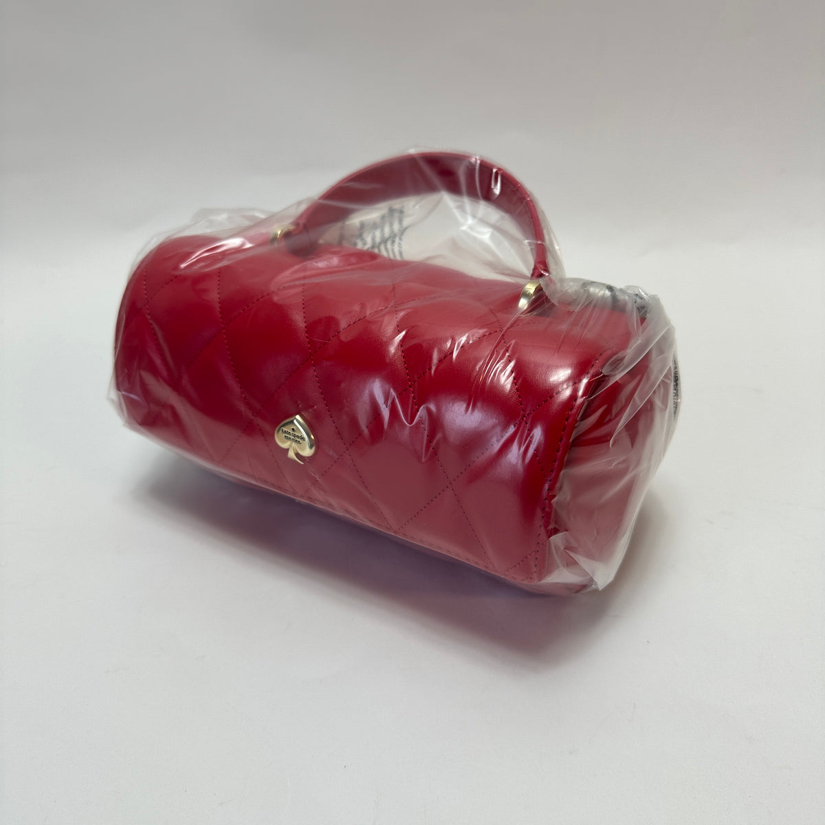 3D Barrel Heart Shoulder Bag - Heart to Heart ruby red