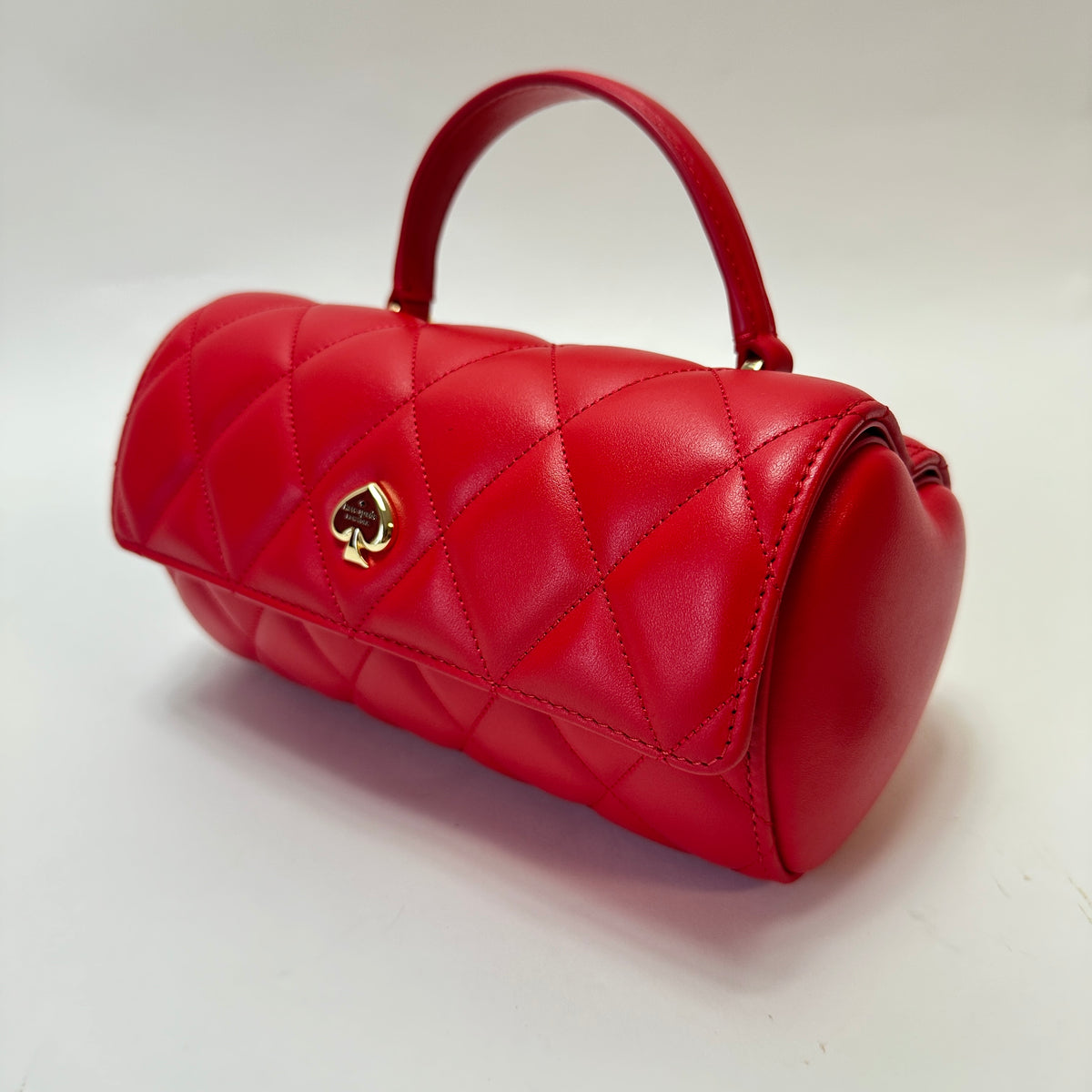 3D Barrel Heart Shoulder Bag - Heart to Heart ruby red