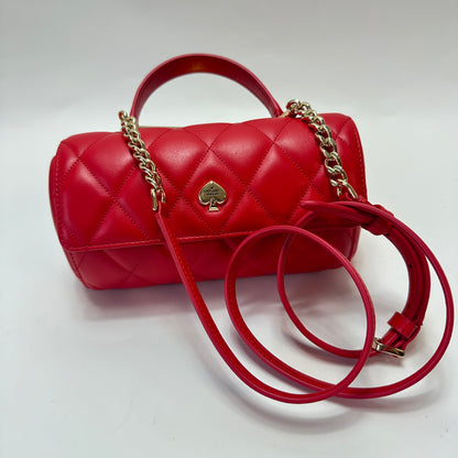 3D Barrel Heart Shoulder Bag - Heart to Heart ruby red