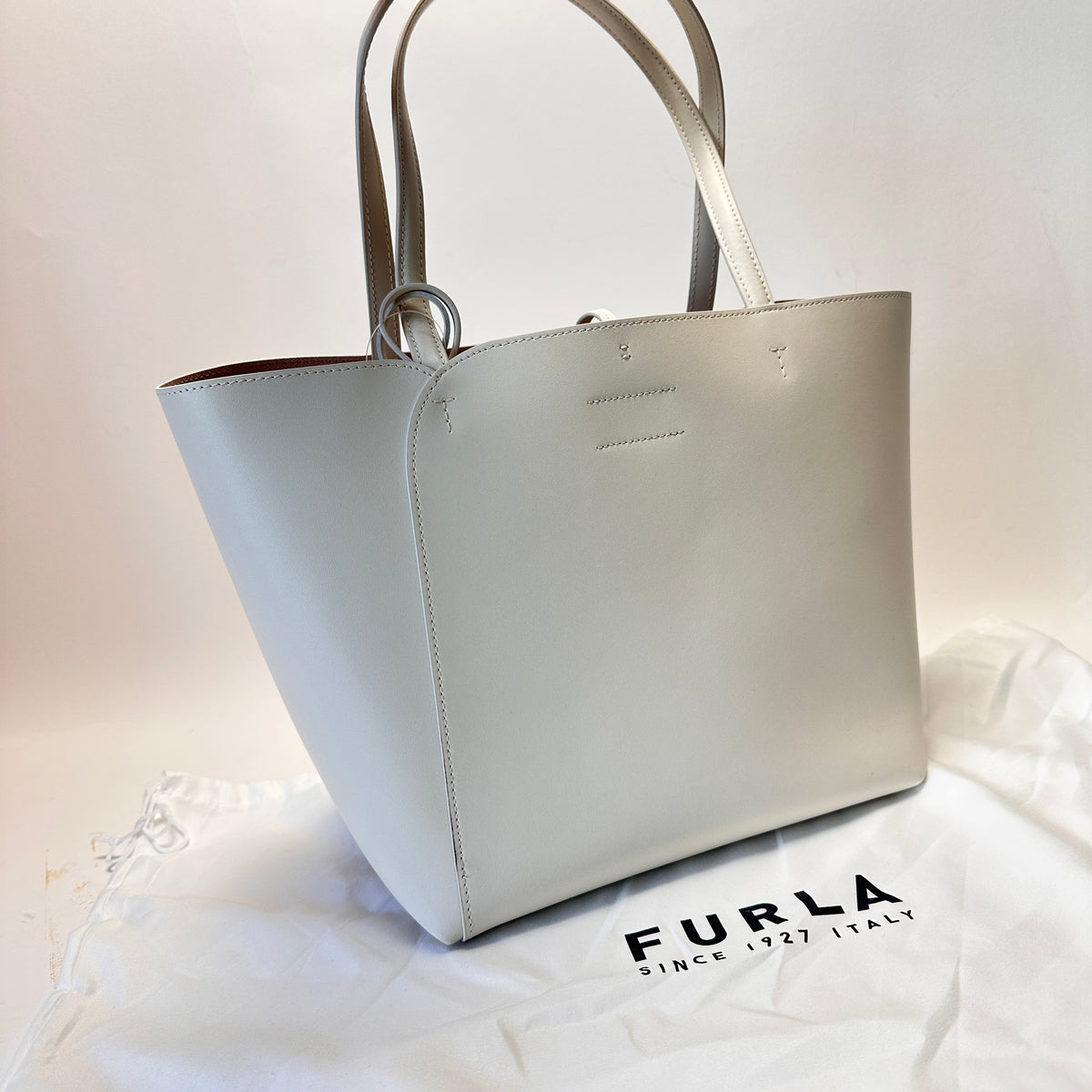 Mia Diva Shopper Bag - White