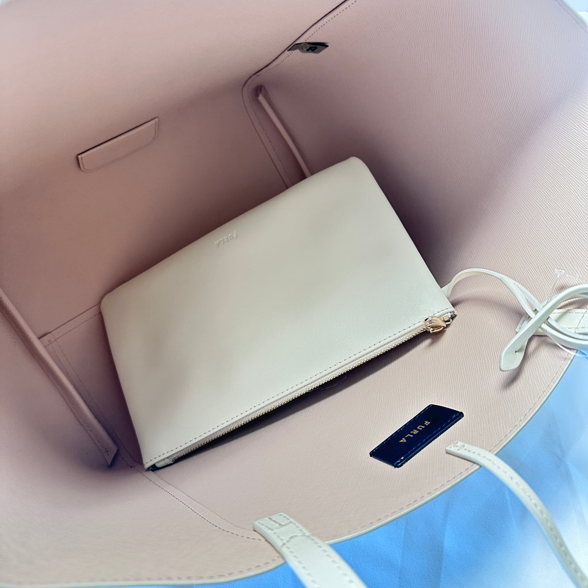 Mia Diva Shopper Bag - White