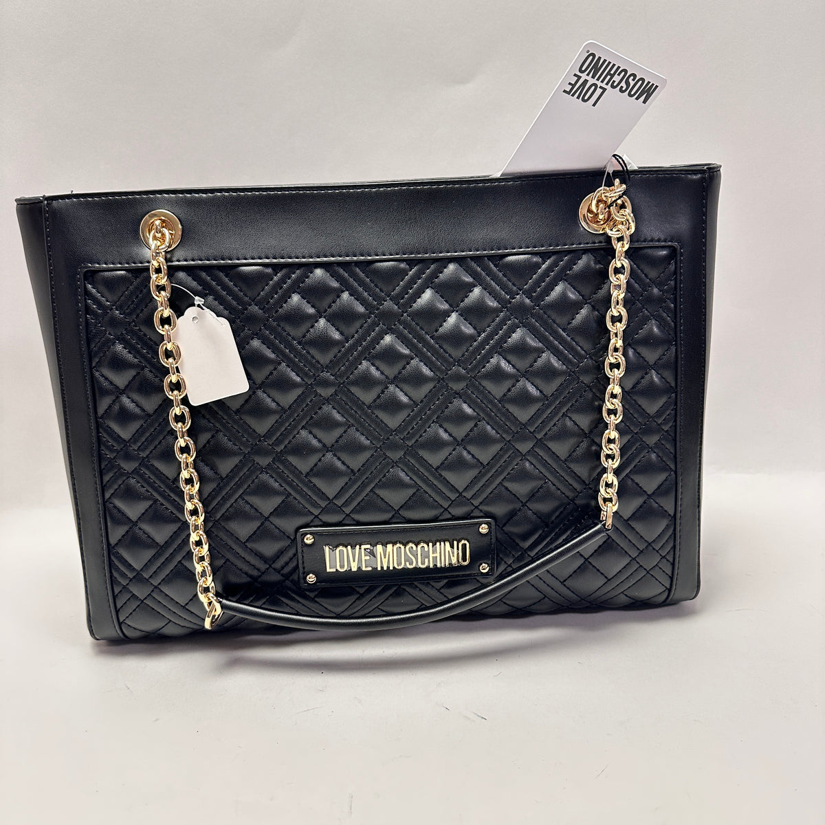Love Moschino Borsa Quilted Nero Shoulder Bag - Black