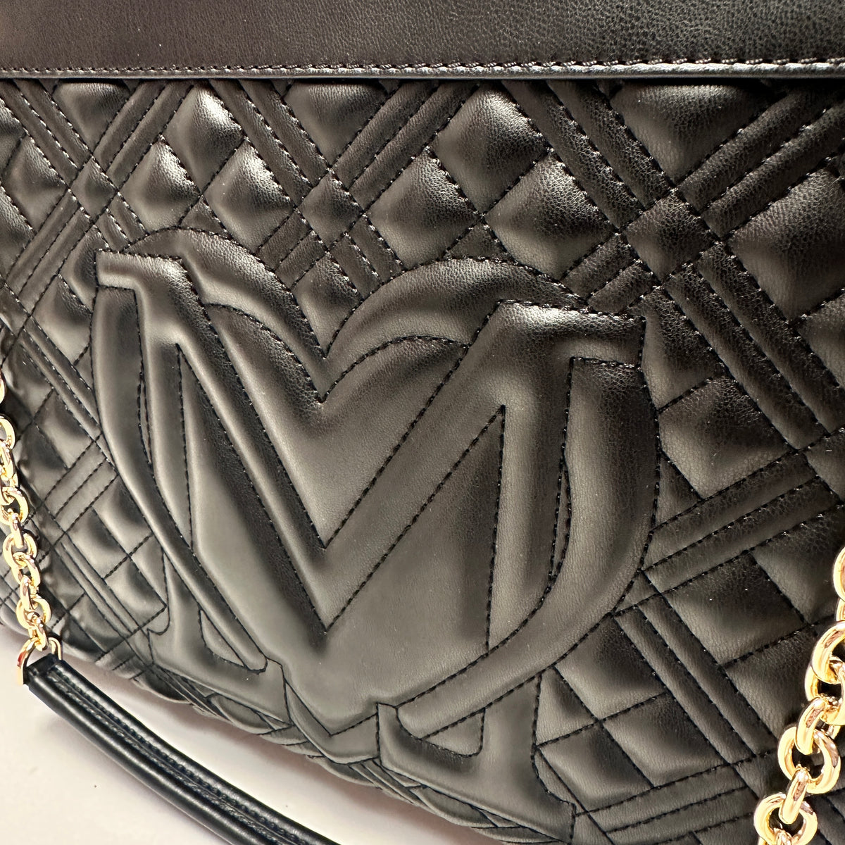 Love Moschino Borsa Quilted Nero Shoulder Bag - Black
