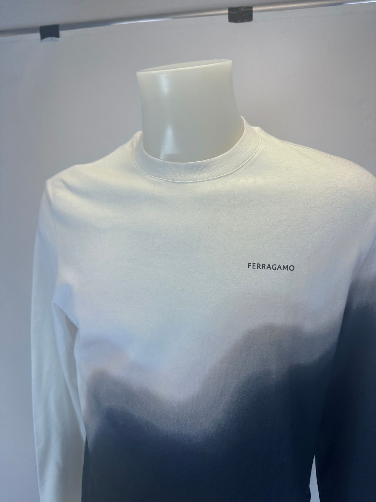 Sweater Diffusion White Black - S