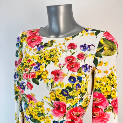 Floral Print Blouse - White/Multi - IT 38