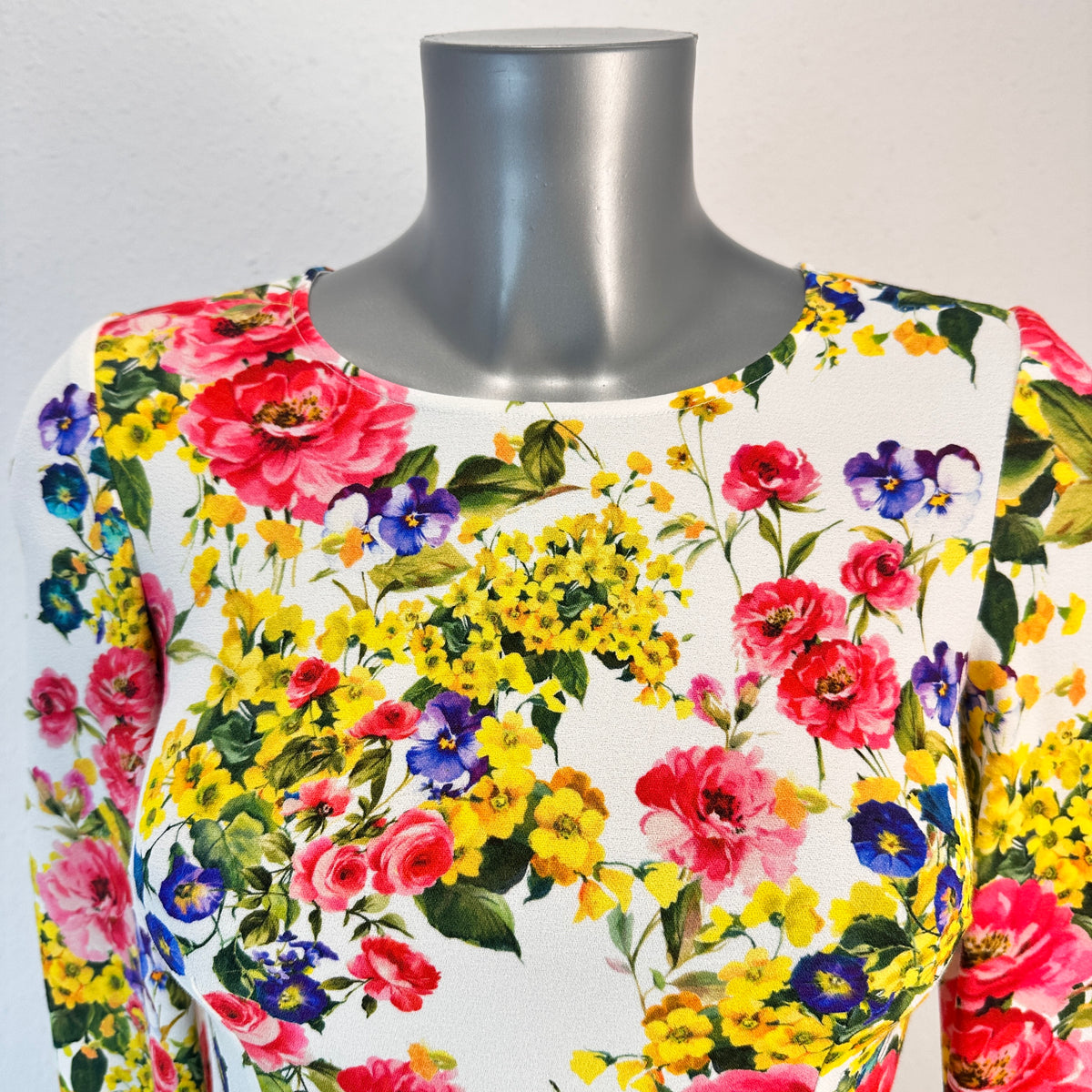 Floral Print Blouse - White/Multi - IT 38